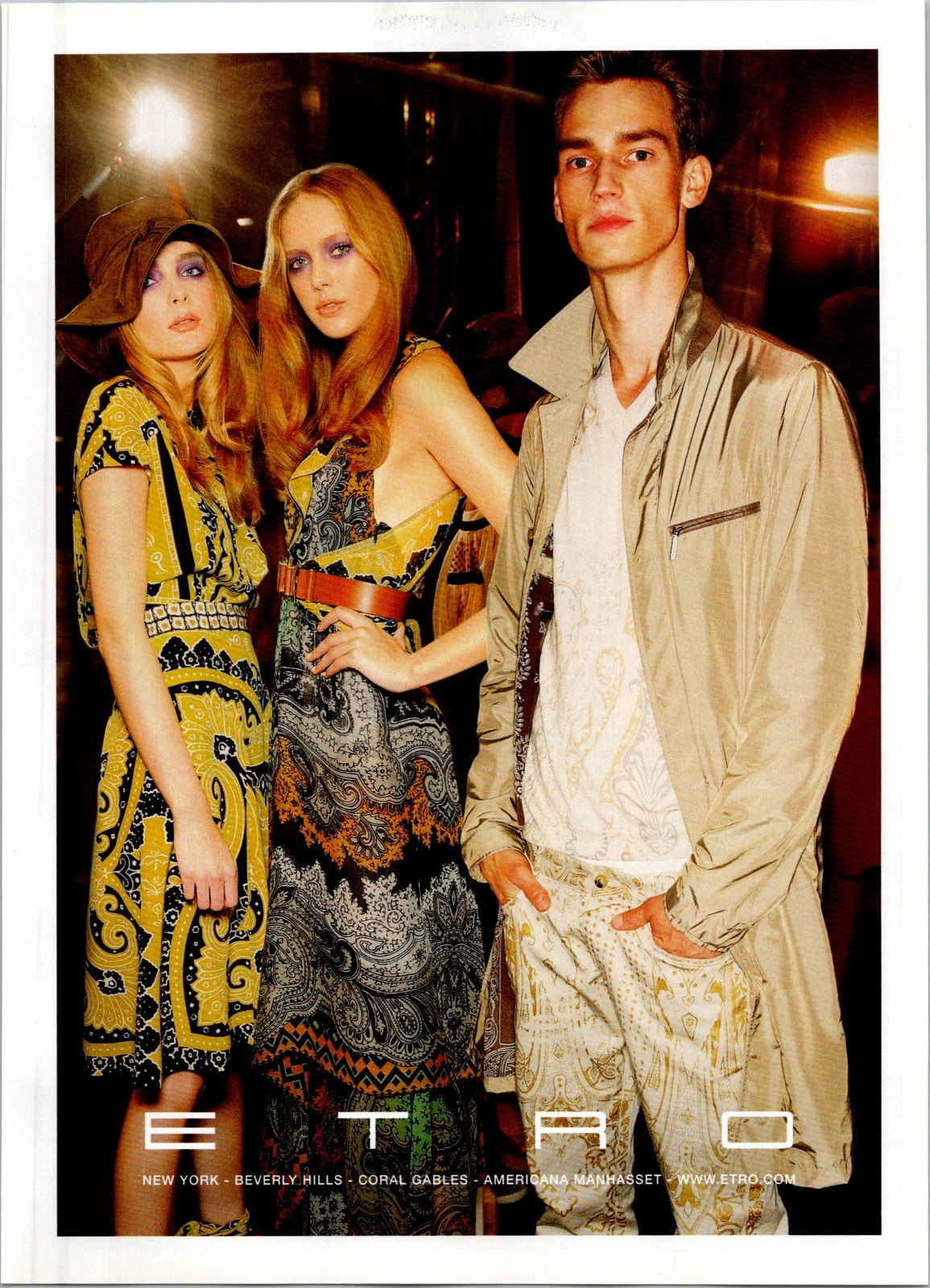 2011 •  ETRO Print Ad • Fashion 2000s Style GA.06