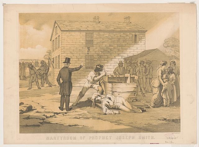 Photo:Martyrdom of Prophet Joseph Smith