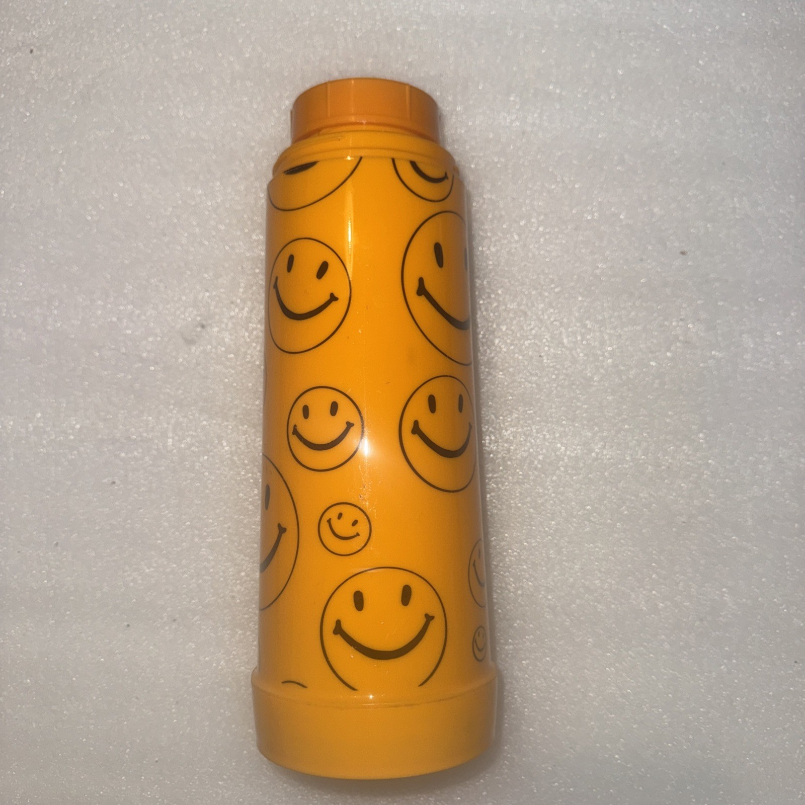 Vintage Aladdin’s Smiley Thermos Have A Nice Day RARE Orange 
