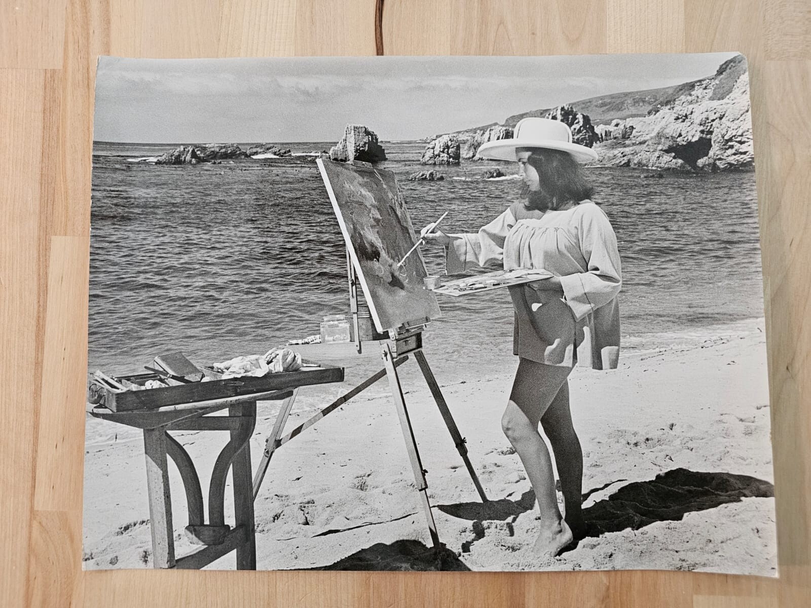 HOLLYWOOD ELIZABETH TAYLOR SWIMSUIT 1950s STUNNING PORTRAIT PHOTO Oversize