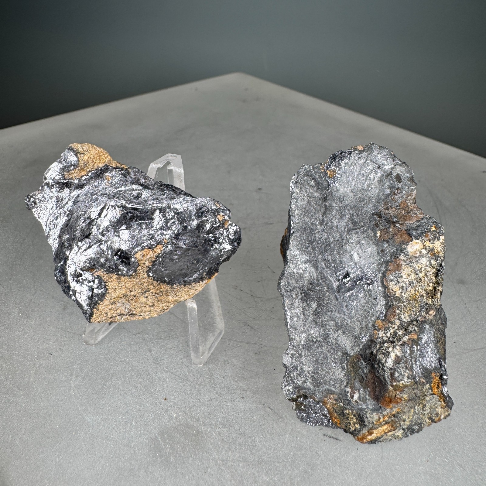 Argentiferous Galena (stressed): Clark Mine, Bloomington, Bear Lake Co., Idaho