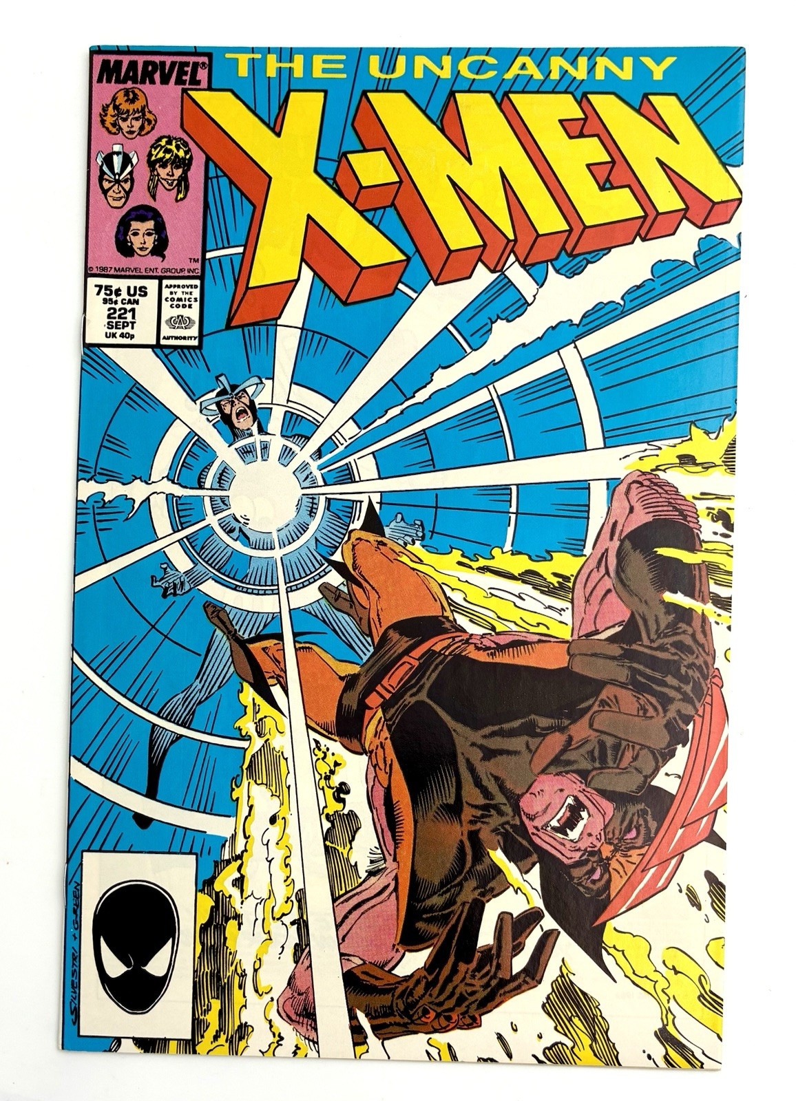 Uncanny X-MEN #221 1987 9.0 VF/NM 🔑 1st Mr. Sinister