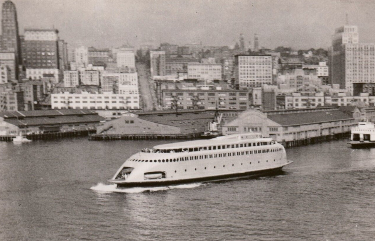 Kalakala Streamlined Ferry Art Deco Modern Ship Boats RPPC Postcard Airstream Kalakala Streamlined Ferry Art Deco Modern Ship Boats RPPC Postcard Airstream