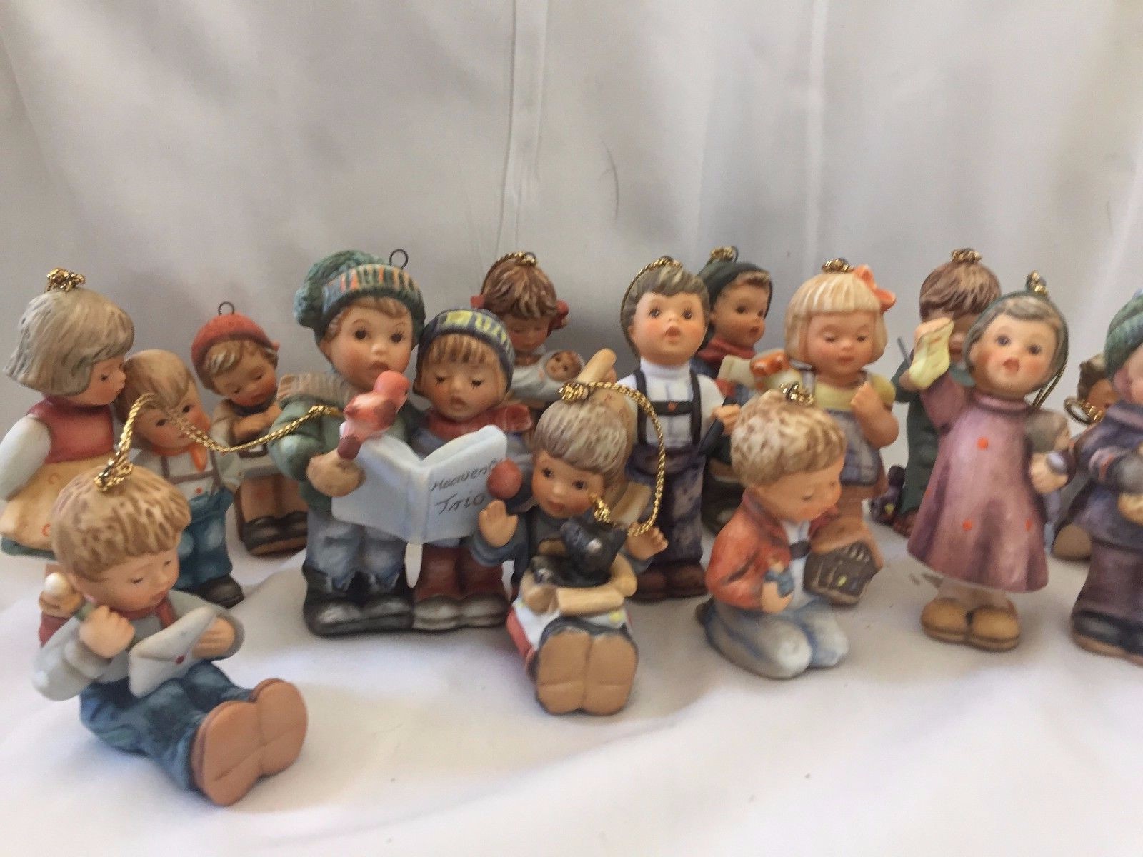 Beautiful Goebel Berta Hummel Collectible 15 Ornaments Figurines COA Mint