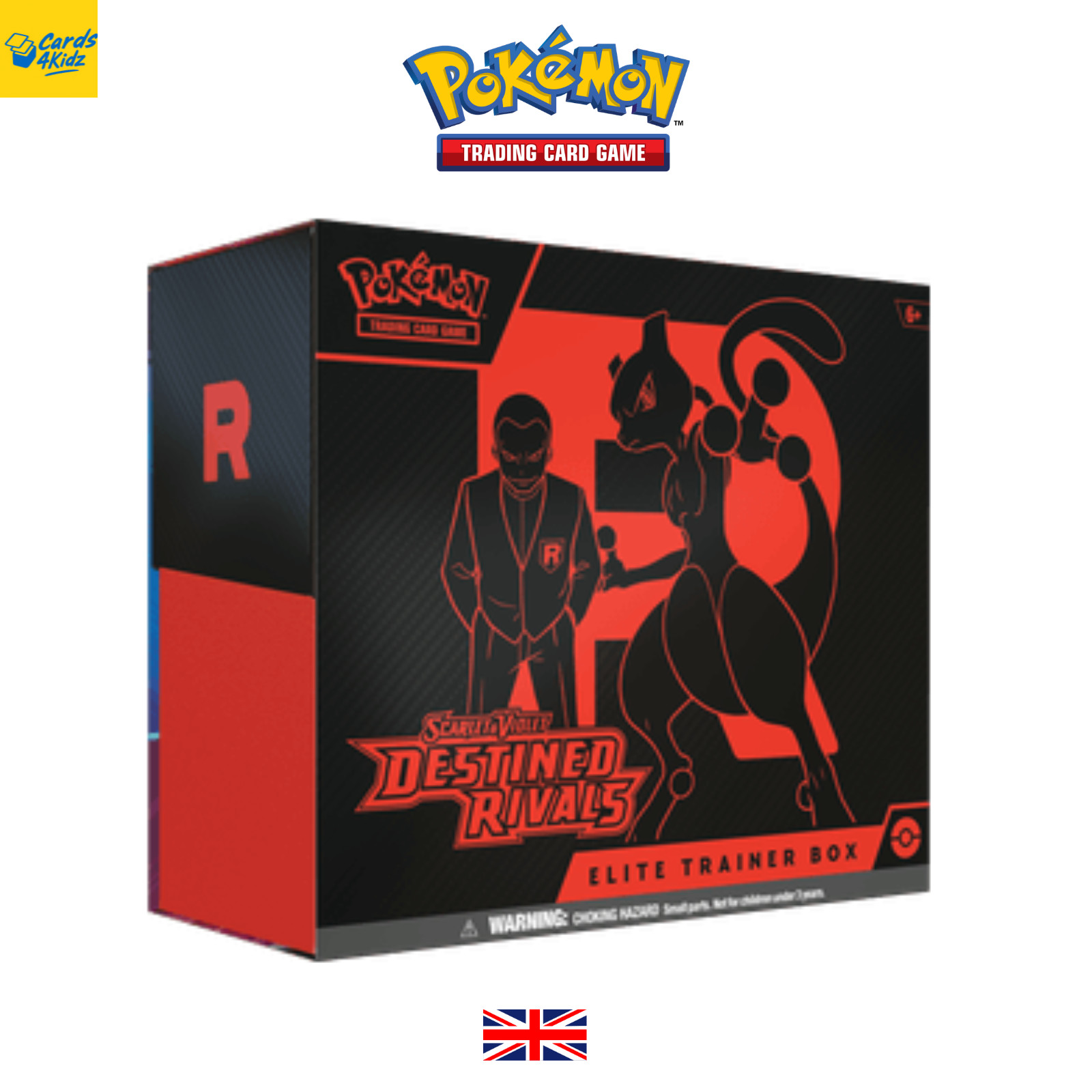 Pokemon SV10 Destined Rivals Elite Trainer Box ETB Sealed Original Packaging English Mewtwo New Pokemon SV10 Destined Rivals Elite Trainer Box ETB Sealed Original Packaging English Mewtwo New
