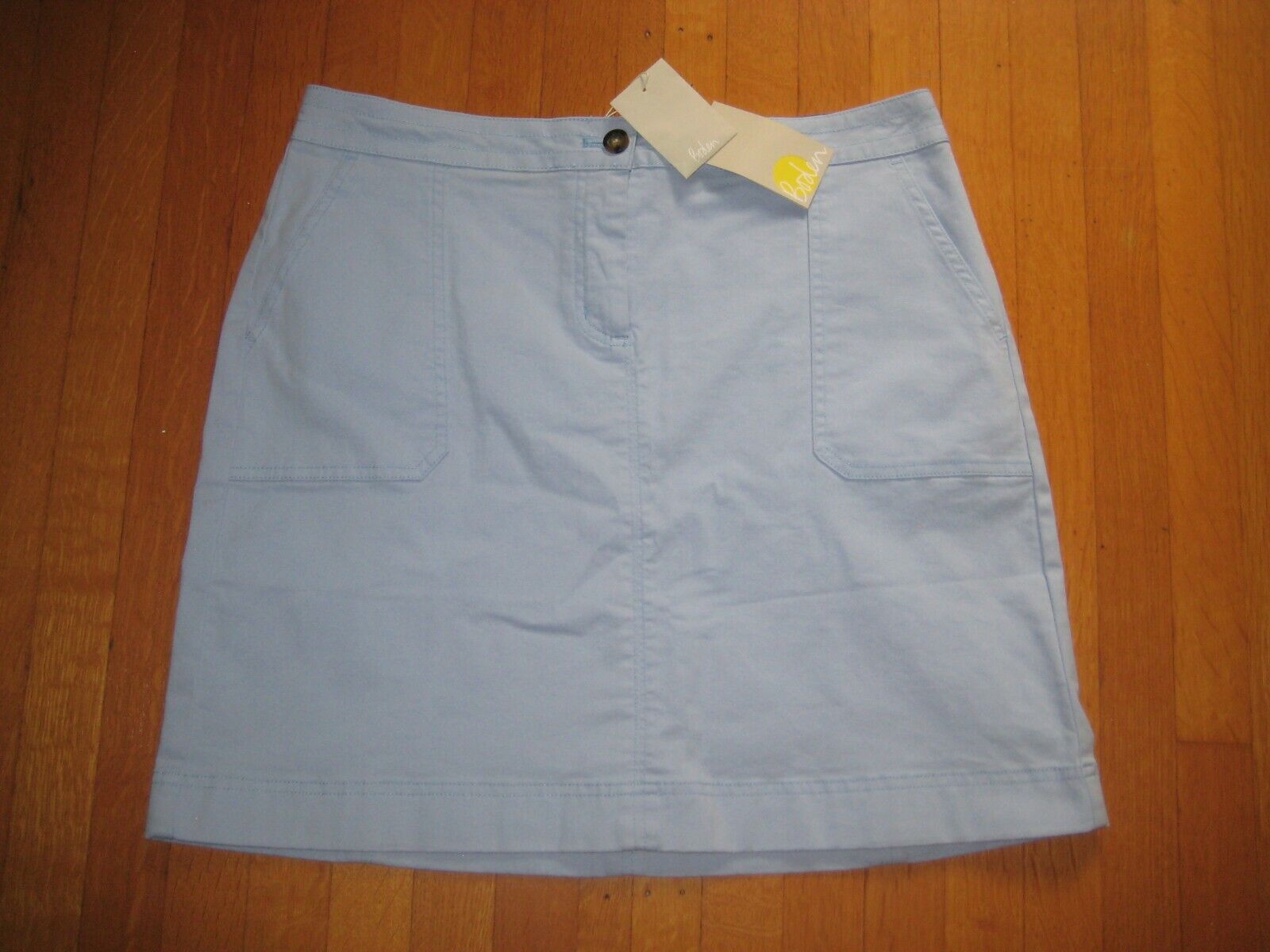 NEW Boden women\'s blue casual skirt US 10R UK 14R USA NWT