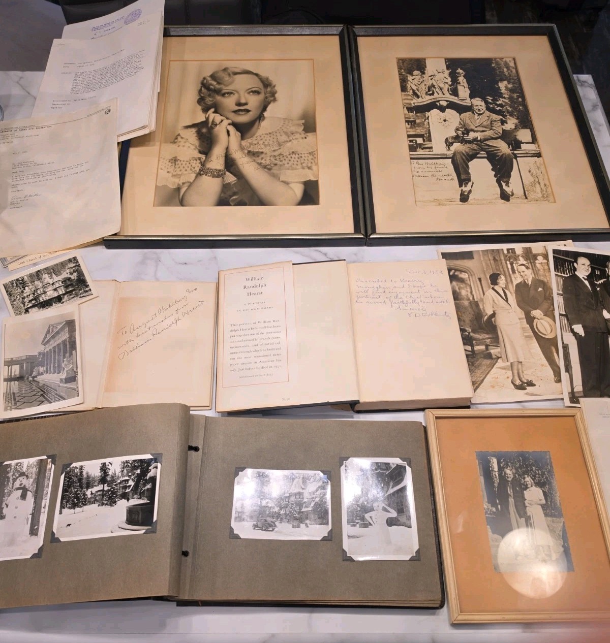 WILLIAM RANDOLPH HEARST PRIVATE PHOTO LOT