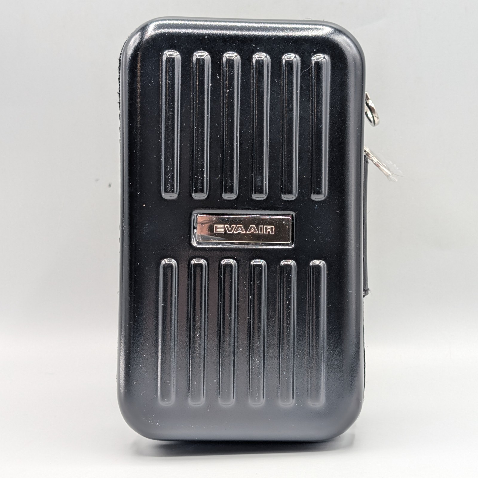 New Salvatore Ferragamo x EVA AIR Black Travel Amenity Hard Case EMPTY