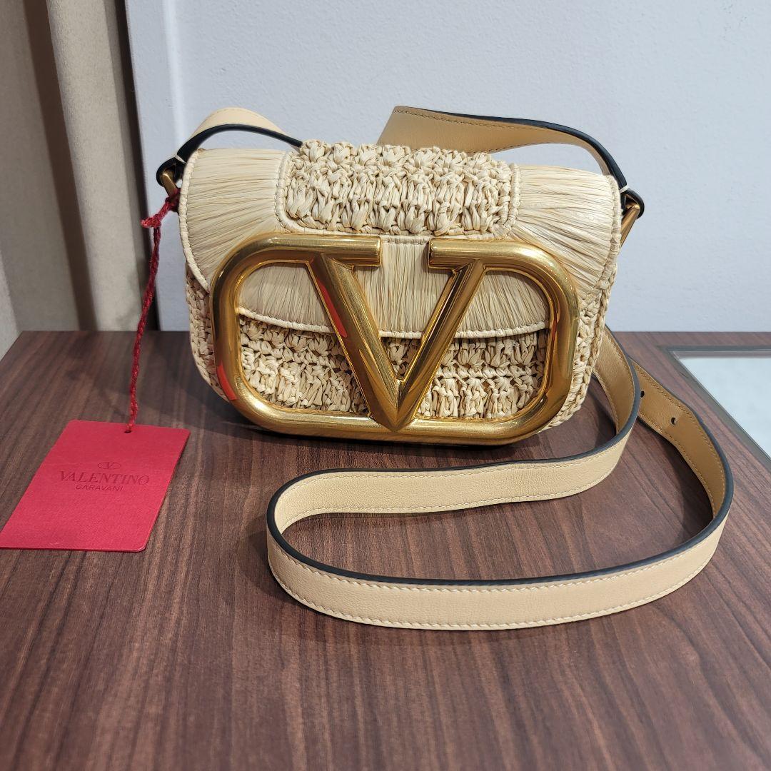 Valentino Caravani Basket Bag Shoulder