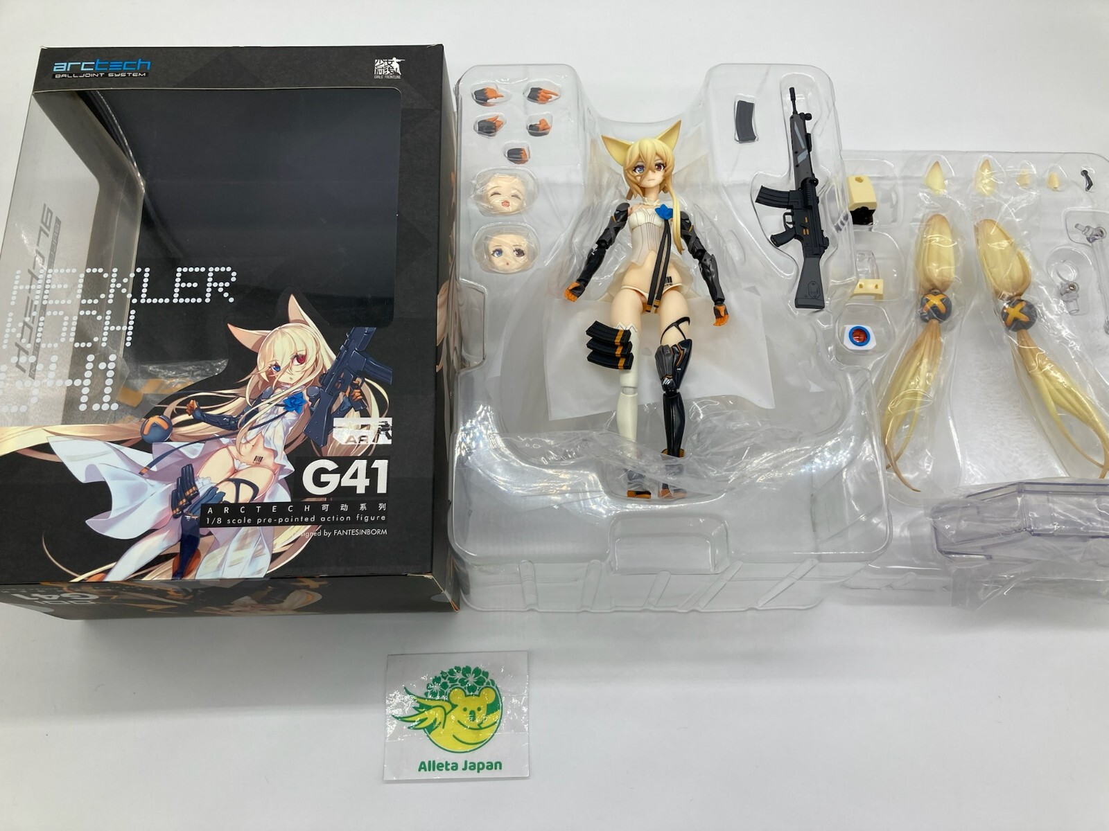 G41 GIRL\'S Dolls\' FRONTLINE 1/8 Scale PVC Action Figure APEX ARCTECH Series Toy