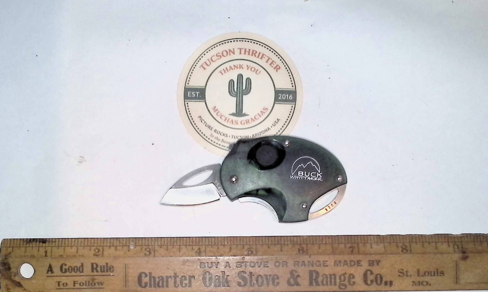 Buck 758 Whittaker Single Blade Folding Knife