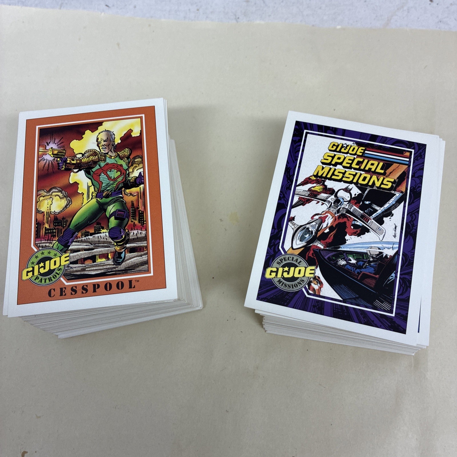 1991 Impel G.I. Joe Series 1 Card Set - Near Complete 190/200