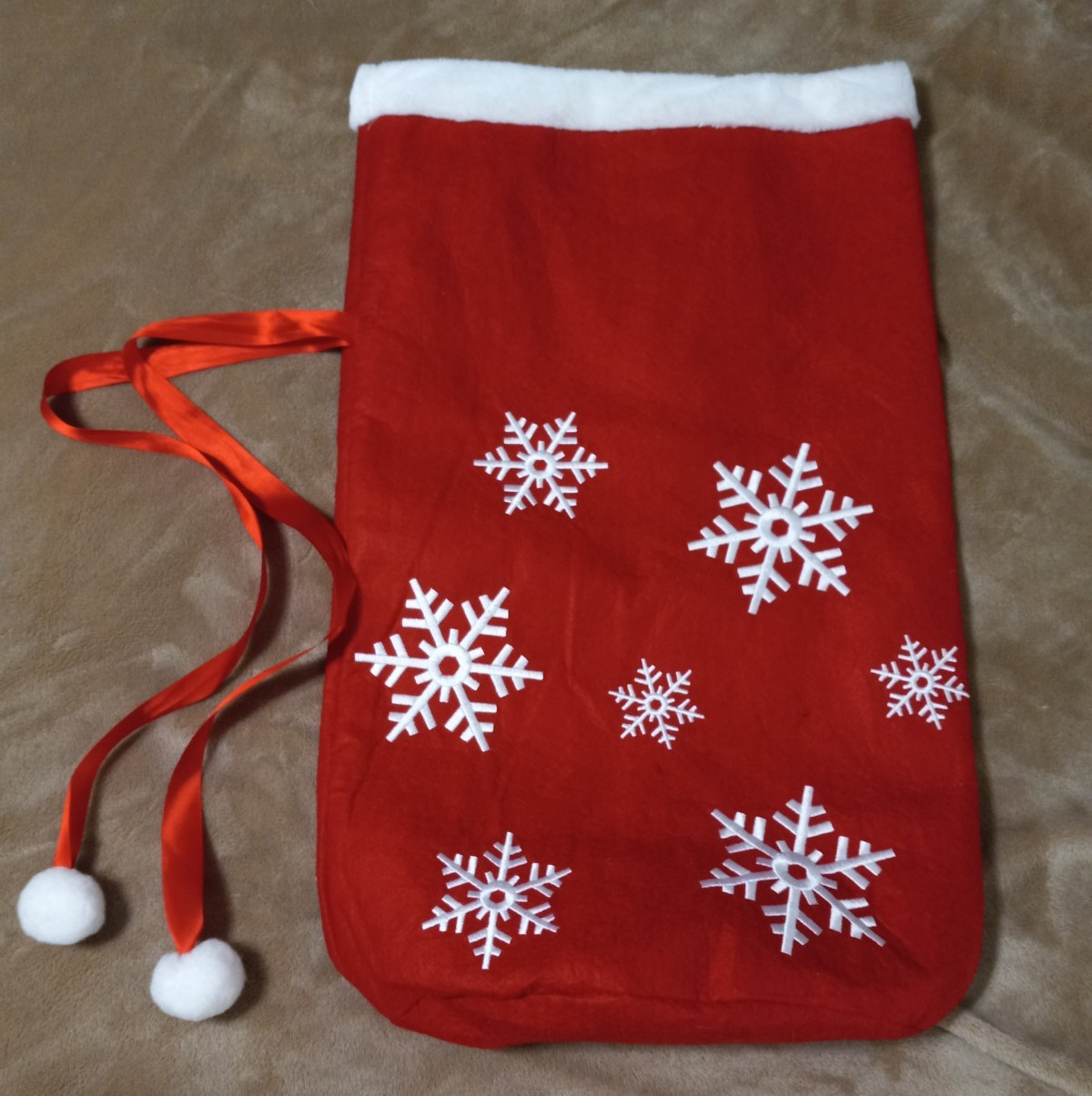 Snowflake Christmas/Santa Bag (24\