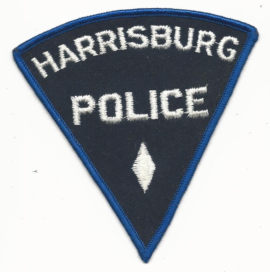 PA Harrisburg Pennsylvania Police Patch Sew On  4 1/4