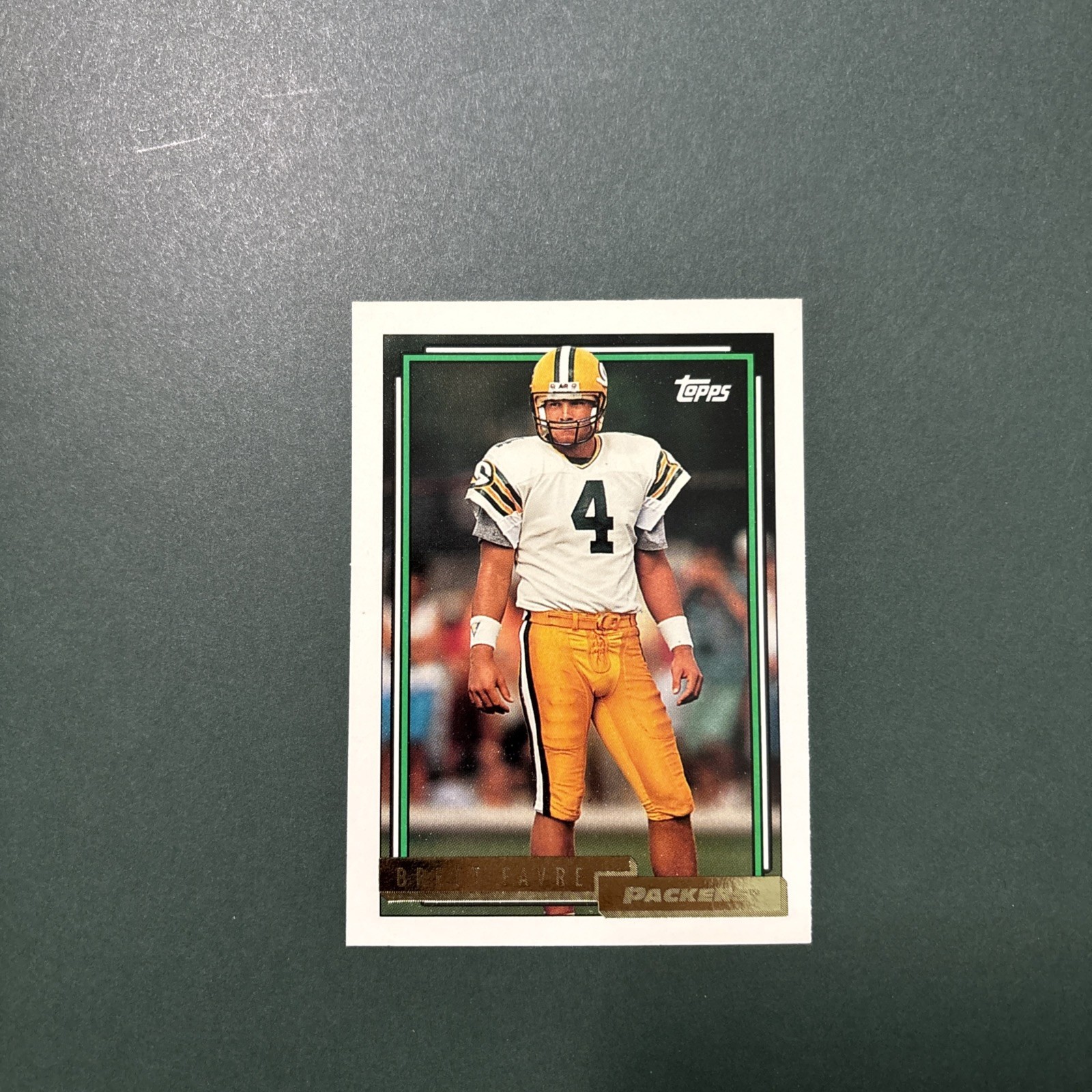 1992 Topps Football High Numbers Gold Foil Set #661-759 with Brett Favre