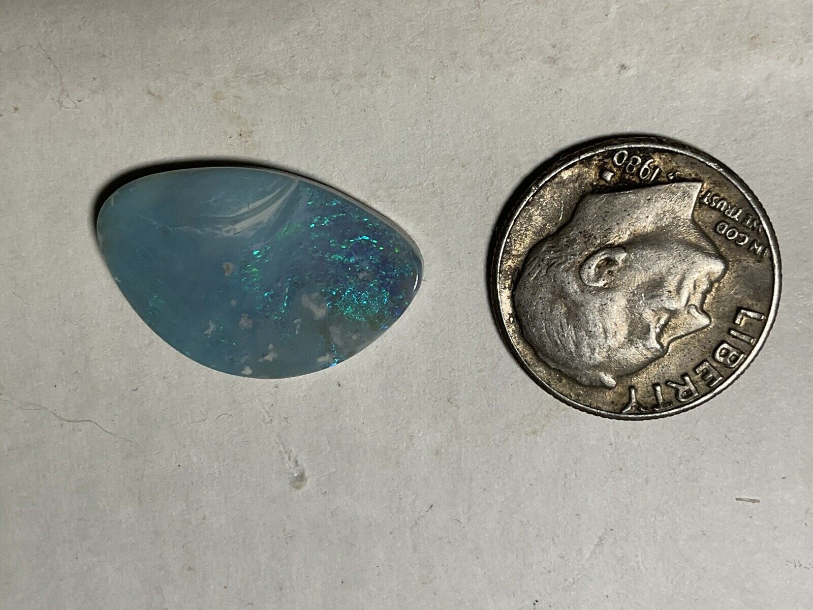 All Natural Solid Australian Boulder, 5.45 carats