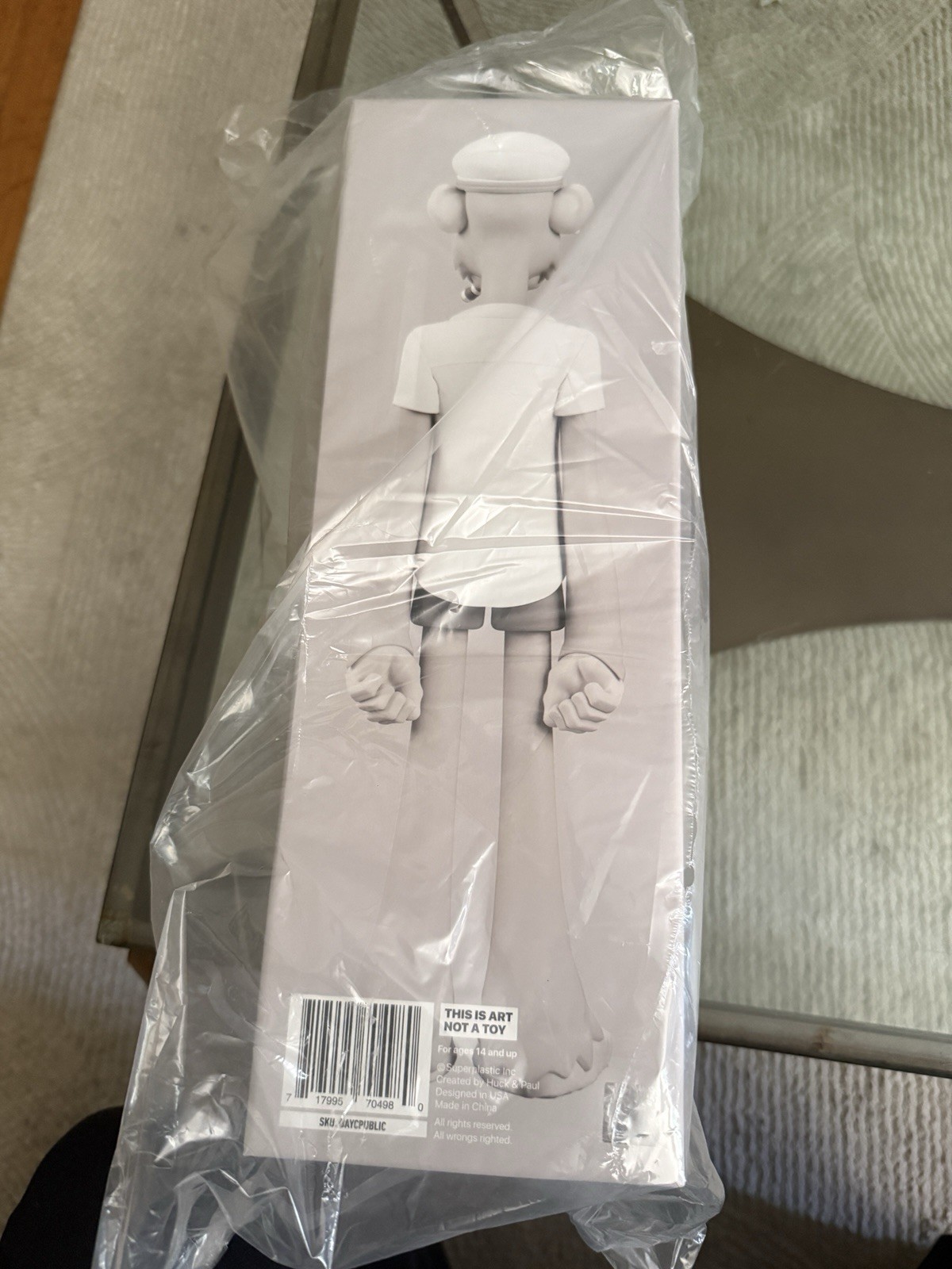 Superplastic x BAYC Ape Vinyl Art Toy Figure, Exclusive, Original Unopened Box Superplastic x BAYC Ape Vinyl Art Toy Figure, Exclusive, Original Unopened Box