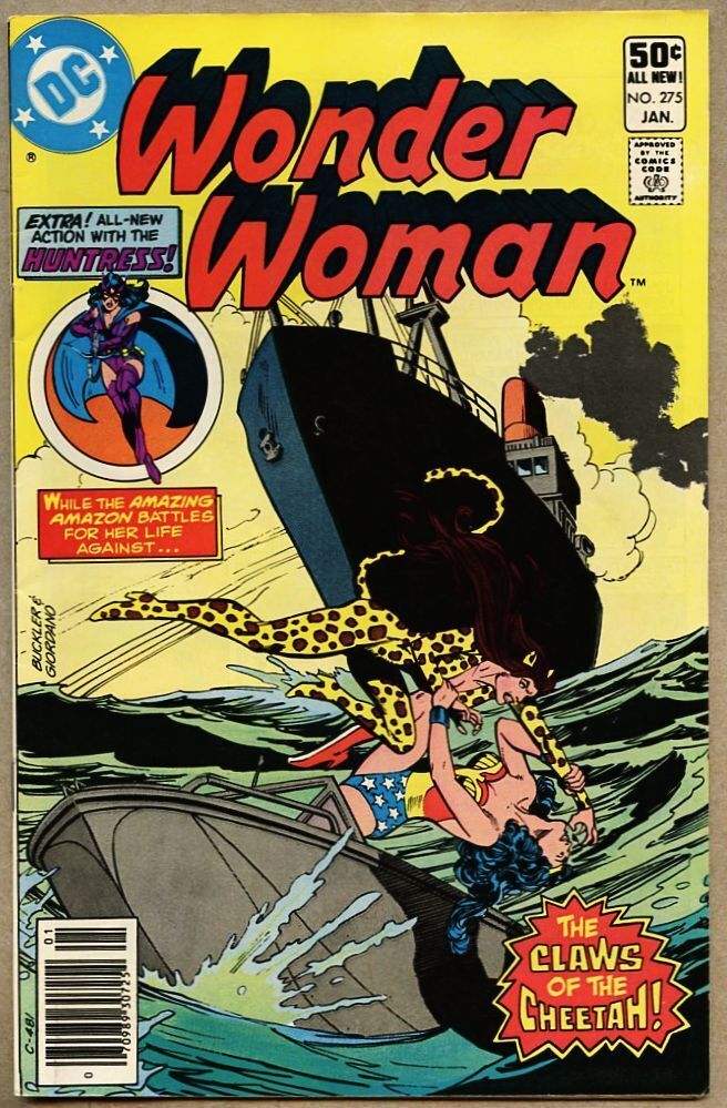 Wonder Woman #275-1981 fn+ 6.5 Huntress / 1st new Cheetah