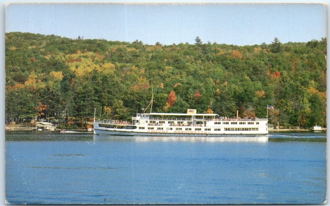 Postcard - M.S. Mount Washington, Lake Winnipesaukee - New Hampshire