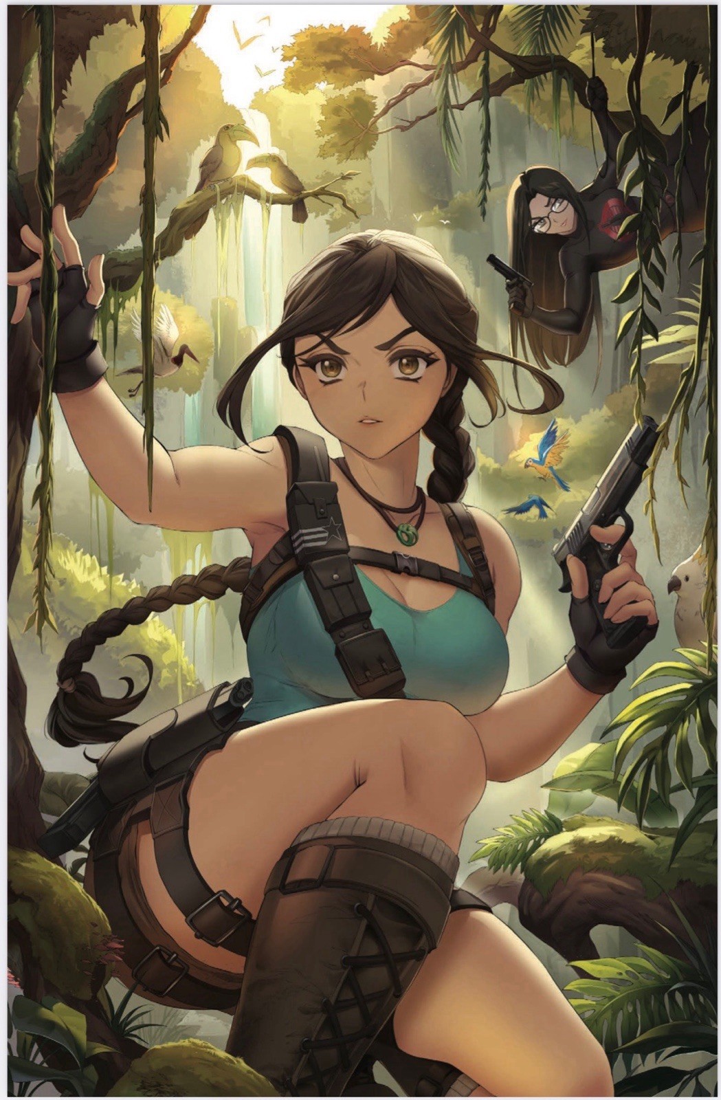 G.I. Joe x Tomb Raider #1 Rachta Lin Virgin Foil NYCC Secret Drop G.I. Joe x Tomb Raider #1 Rachta Lin Virgin Foil NYCC Secret Drop