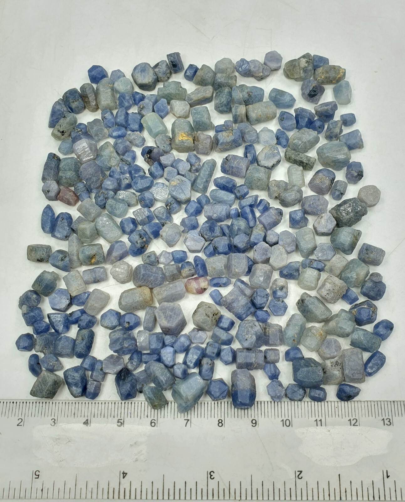 Rare Flourcent Sapphire Crystals (150 Grams Lot) From Madagascar 