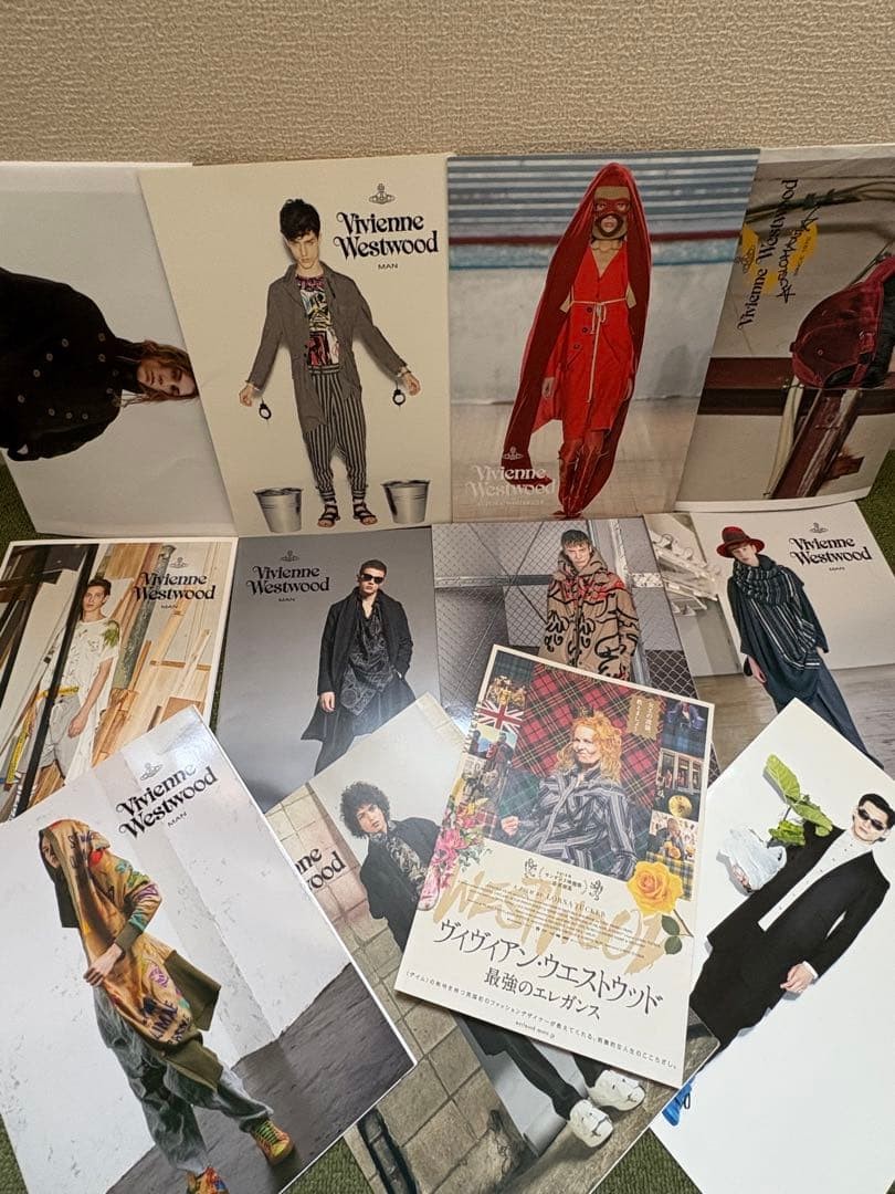 VIVIENNE WESTWOOD MAN Lookbook Catalog Rare Japan Archive Collectible Set