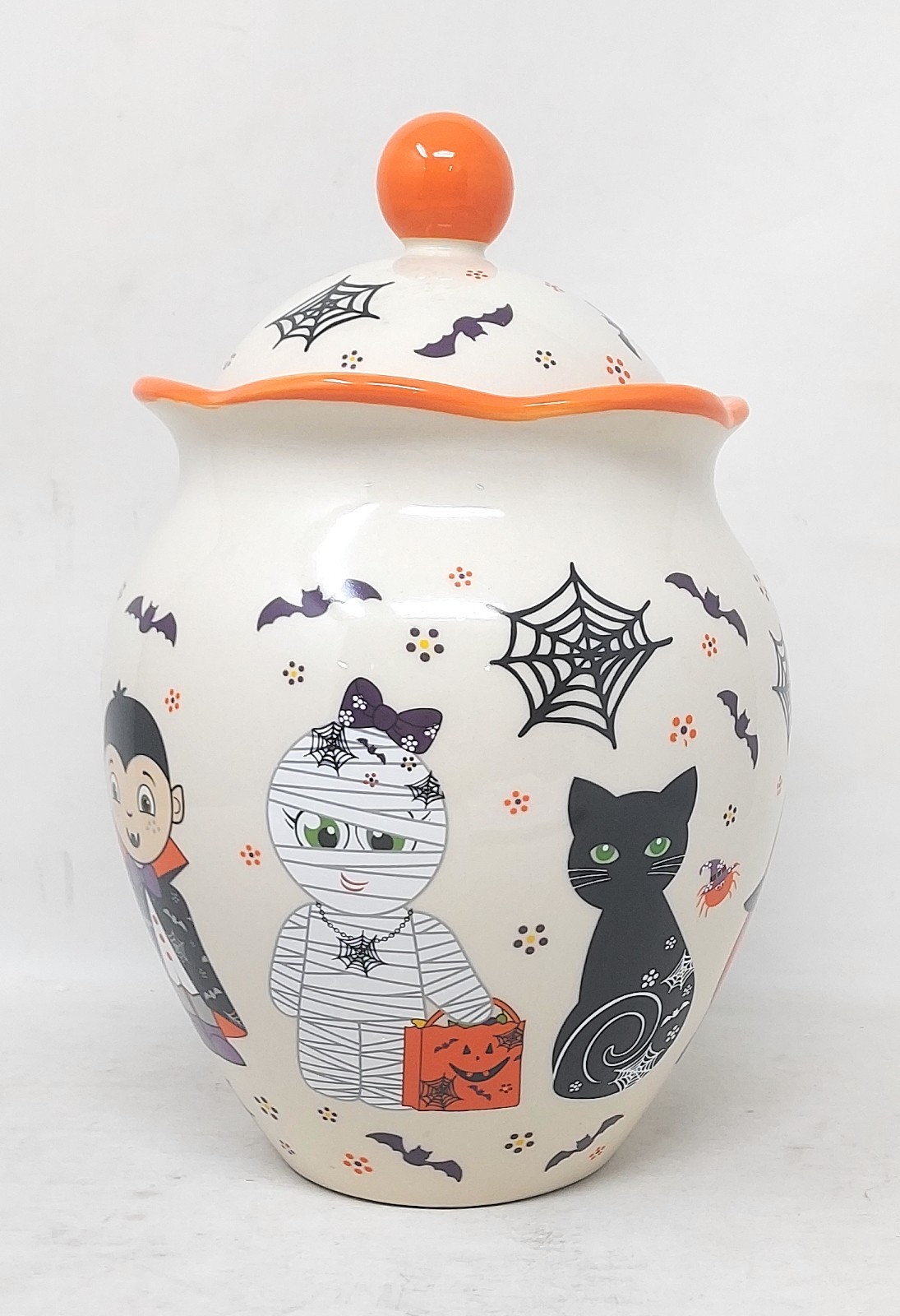 Temp-tations Cookie Jar/Canister, 2.5 Qt, Gasket Lid, Boofetti Friends T49937