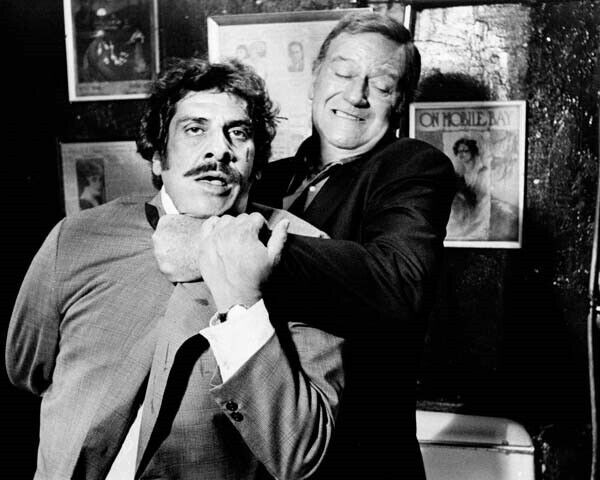 McQ John Wayne gets tough with gangster Al Lettieri 16x20 poster