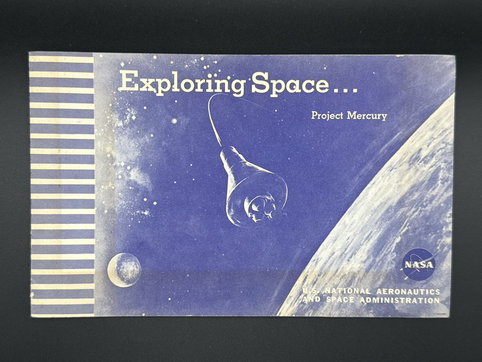 1961 NASA Exploring Space Project Mercury Booklet Original Pre-Shepard GPO