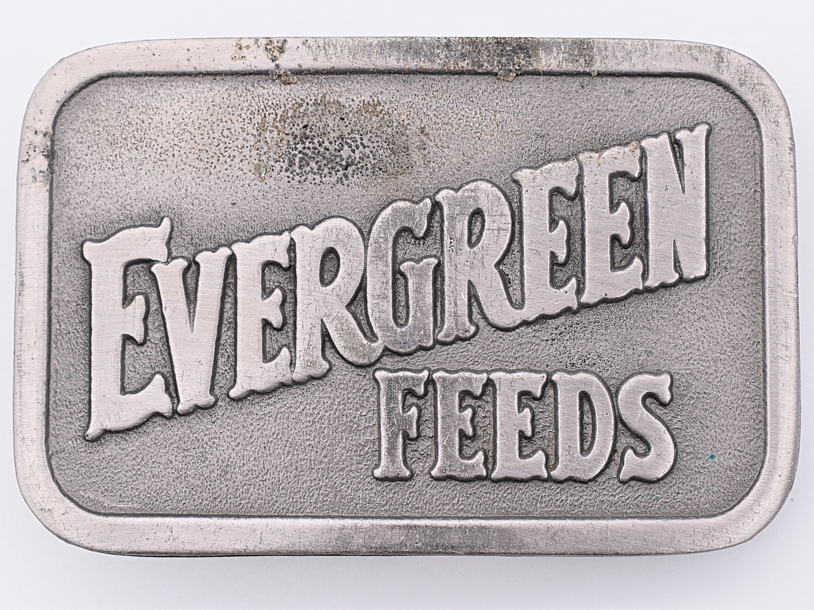 Evergreen Feeds Vintage Belt Buckle