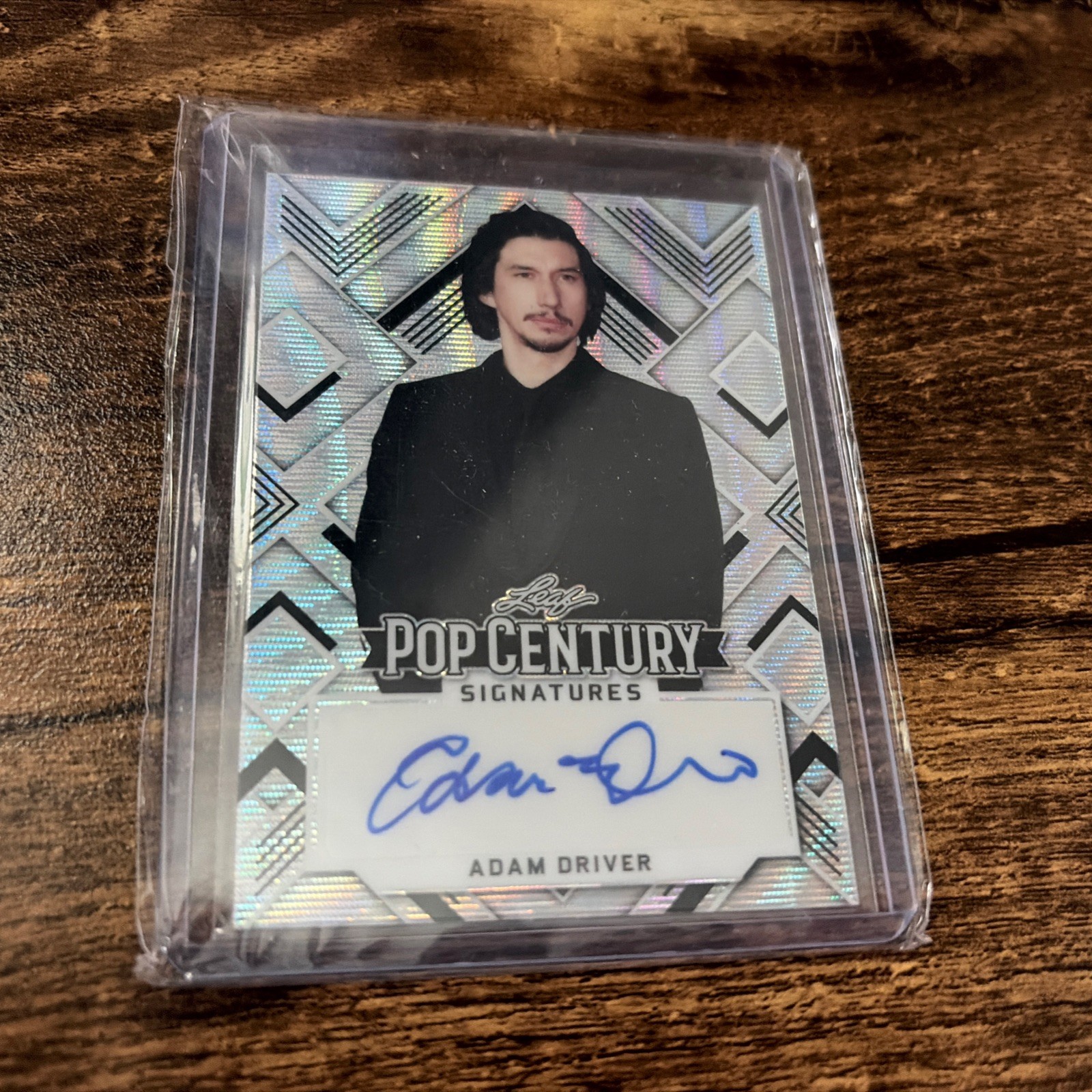 2022 Pop Century ADAM DRIVER Metal Mojo Blue Ink Auto /15 Kylo Ren STAR WARS
