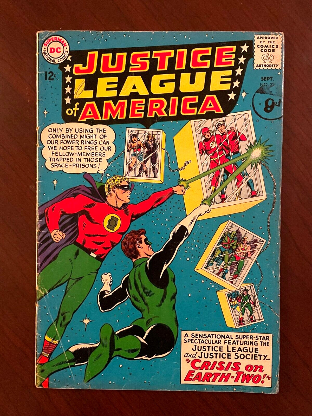 Justice League of America #22 (DC Comics 1963) 1st Annual JLA/JSA Team Up 4.0 VG