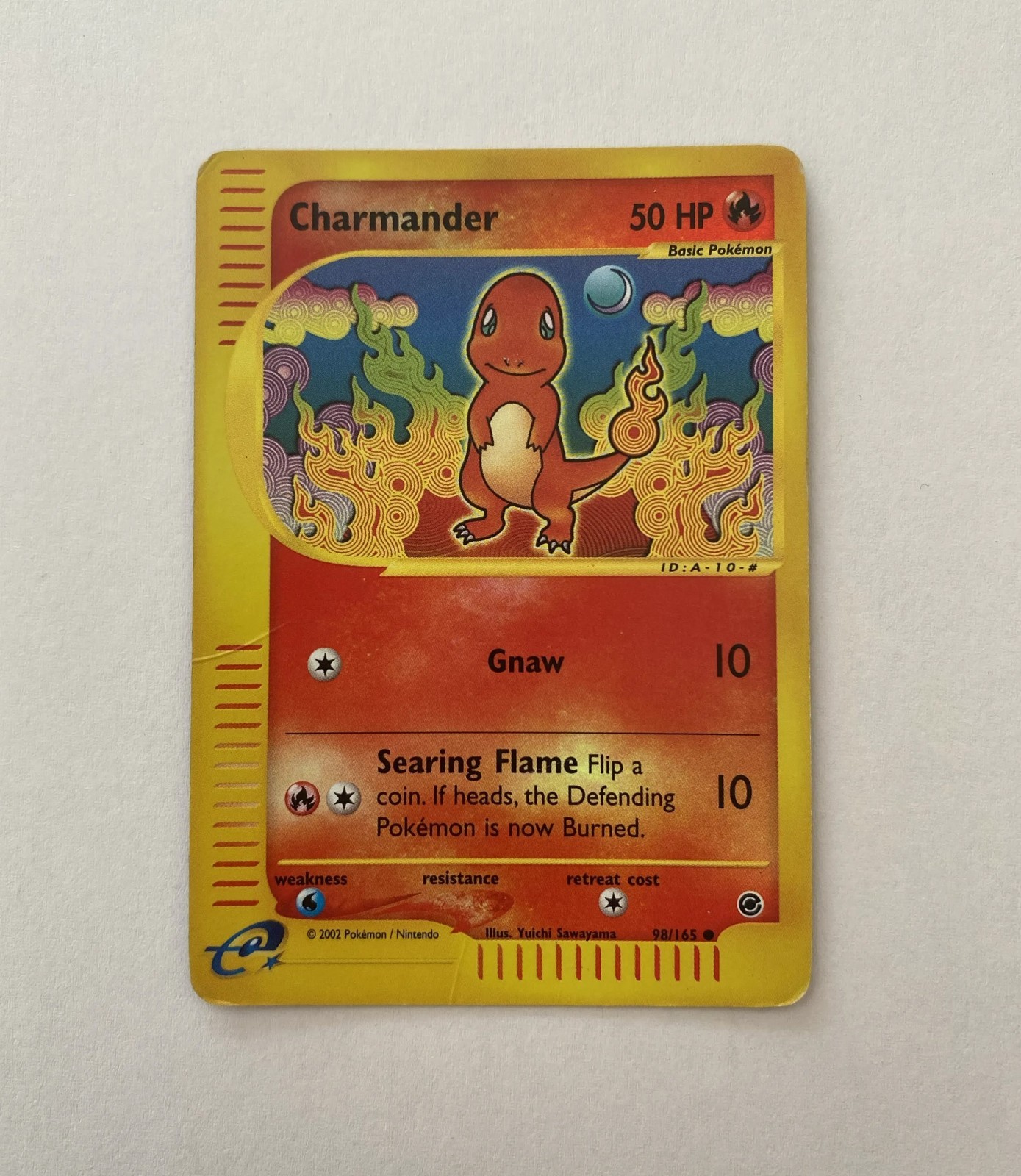 Charmander 98/165 Reverse Holo Expedition WOTC 2002 Pokemon Card e-Series Common