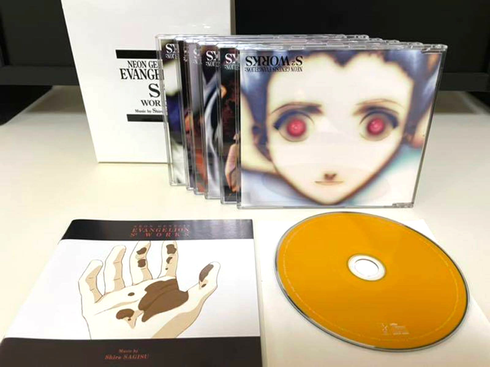 Evangelion S2 WORKS Original Soundtrack CD Album limited USED With bonus CD