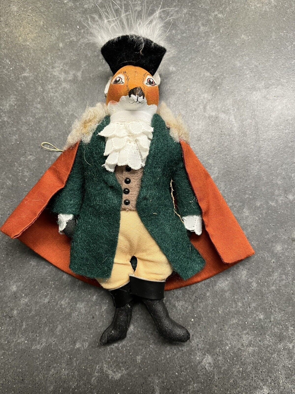 Gladys Boalt Rare John the Fox From Pinocchio Ornament Signed and dated