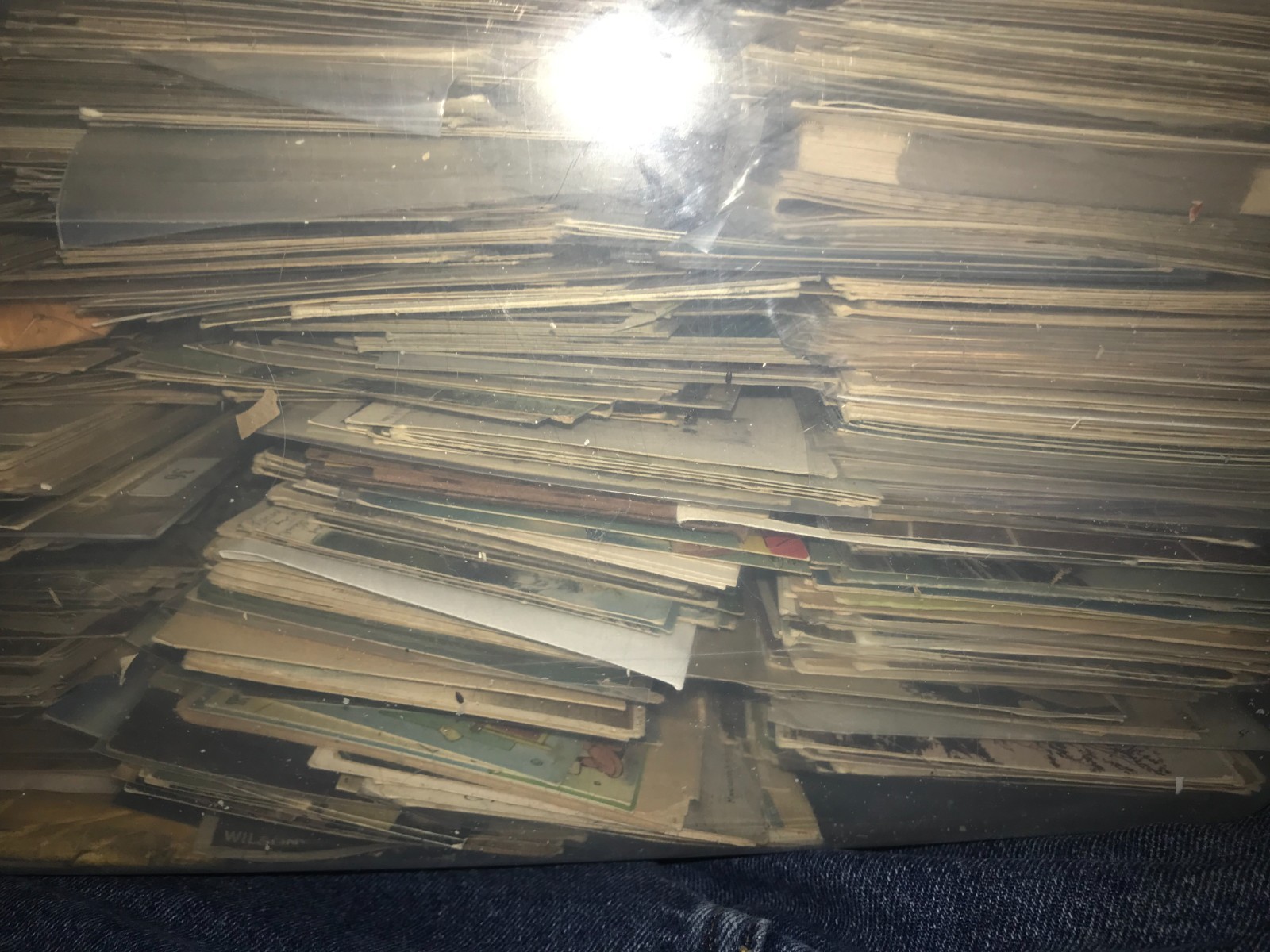 Lot of 100 older c1905-1955 postcards.  Rare All used U.S. Better intermediate