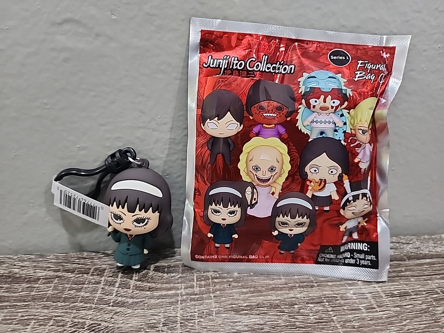 JUNJI ITO COLLECTIBLE FIGURAL BAG CLIP BACKPACK CLIP MONOGRAM TOMIE NEW