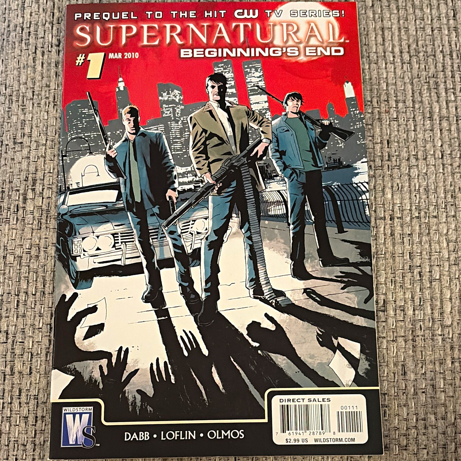 Supernatural: Beginning\'s End #1 Direct Sales Comic (Mar 2010)