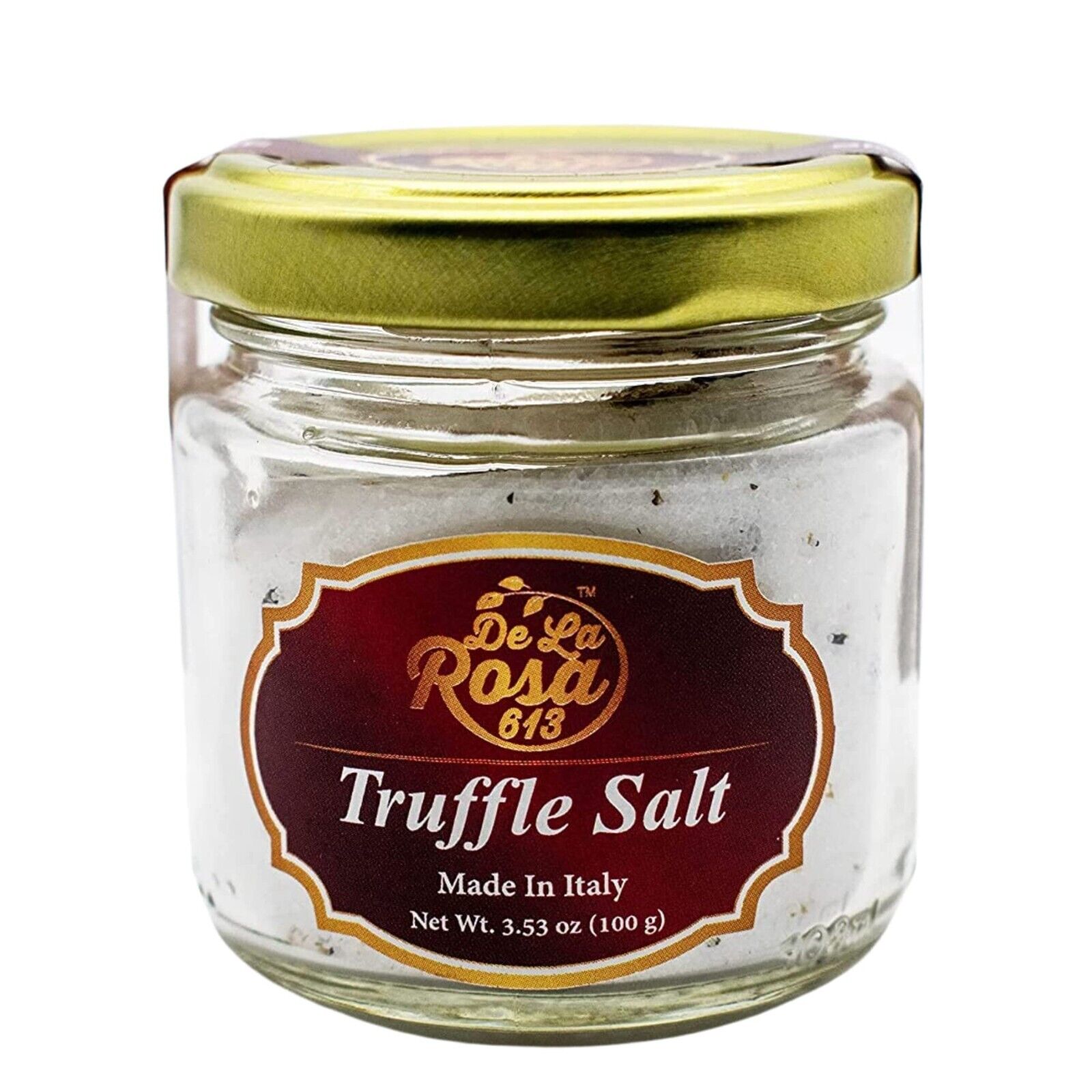 De La Rosa Italian Truffle Salt, Kosher, Vegan, Salad & More, 100gram(Pack of 1)