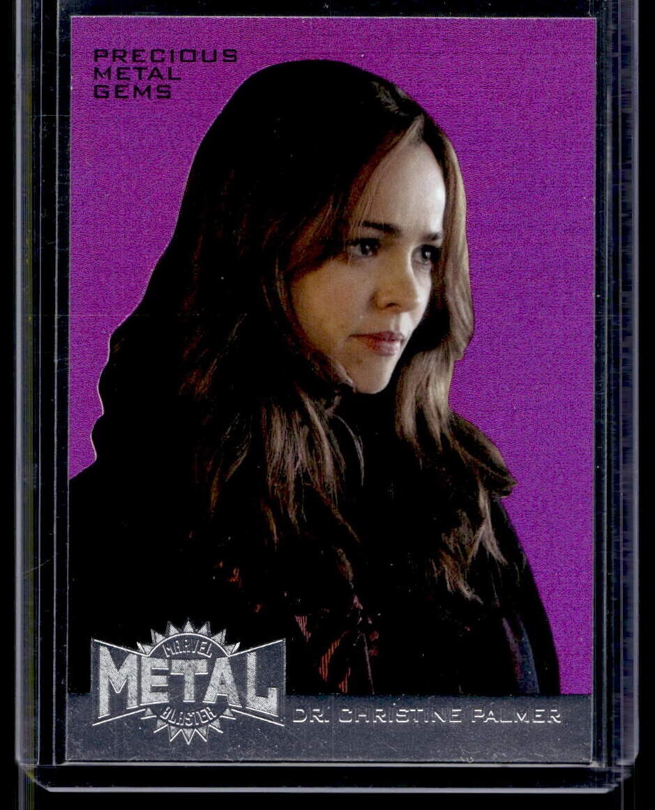 2017 Marvel Metal Dr. Christine Palmer Precious Metal Gems PMG Purple #DPMG6 QTY