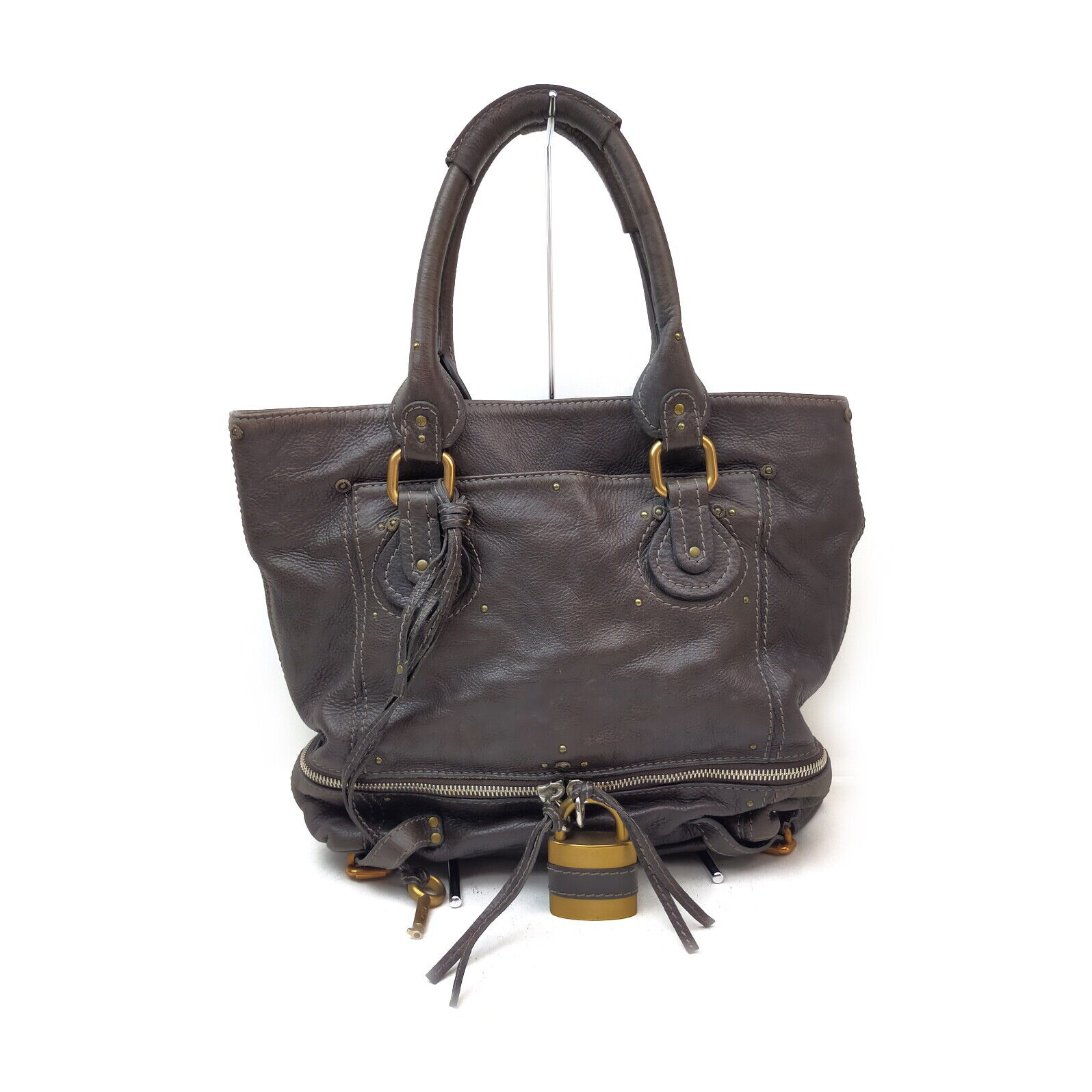 Chloe Tote Bag Paddington Browns Leather 1418759
