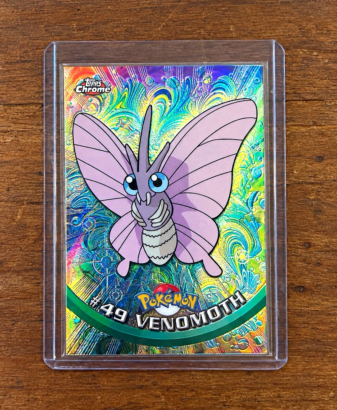 🦋 Pokemon Topps | VENOMOTH SPECTRA Halo | Ultra Rare | NM 🦋 🦋 Pokemon Topps | VENOMOTH SPECTRA Halo | Ultra Rare | NM 🦋