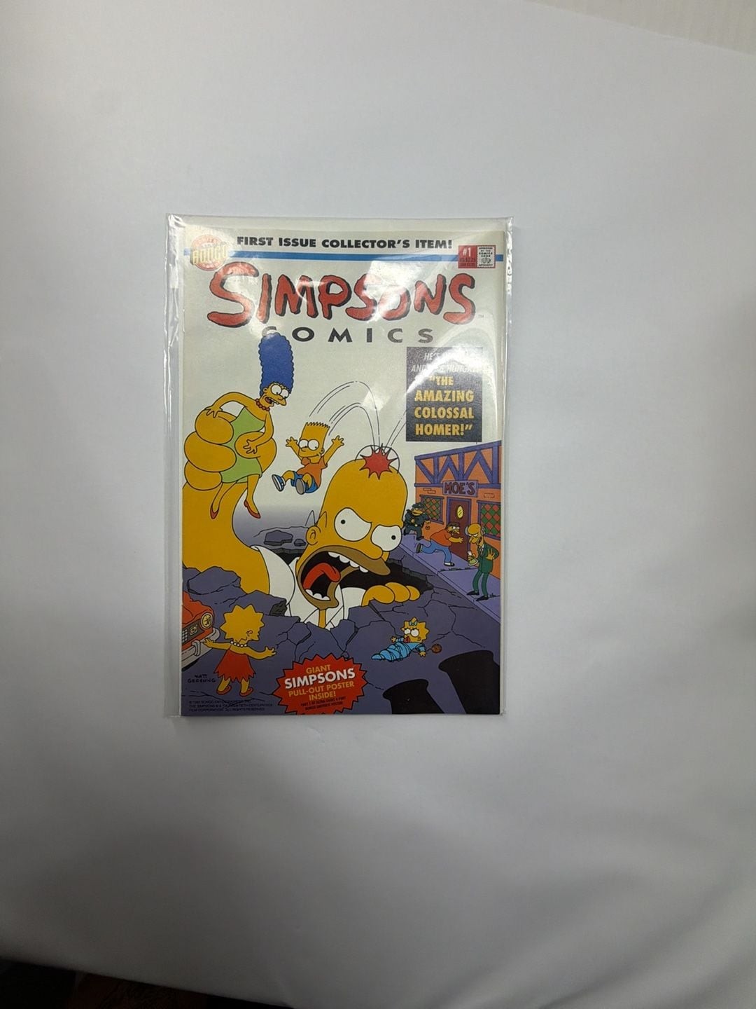 Simpsons Comics #1 1993 Bongo Comics First Issue Collector's Item