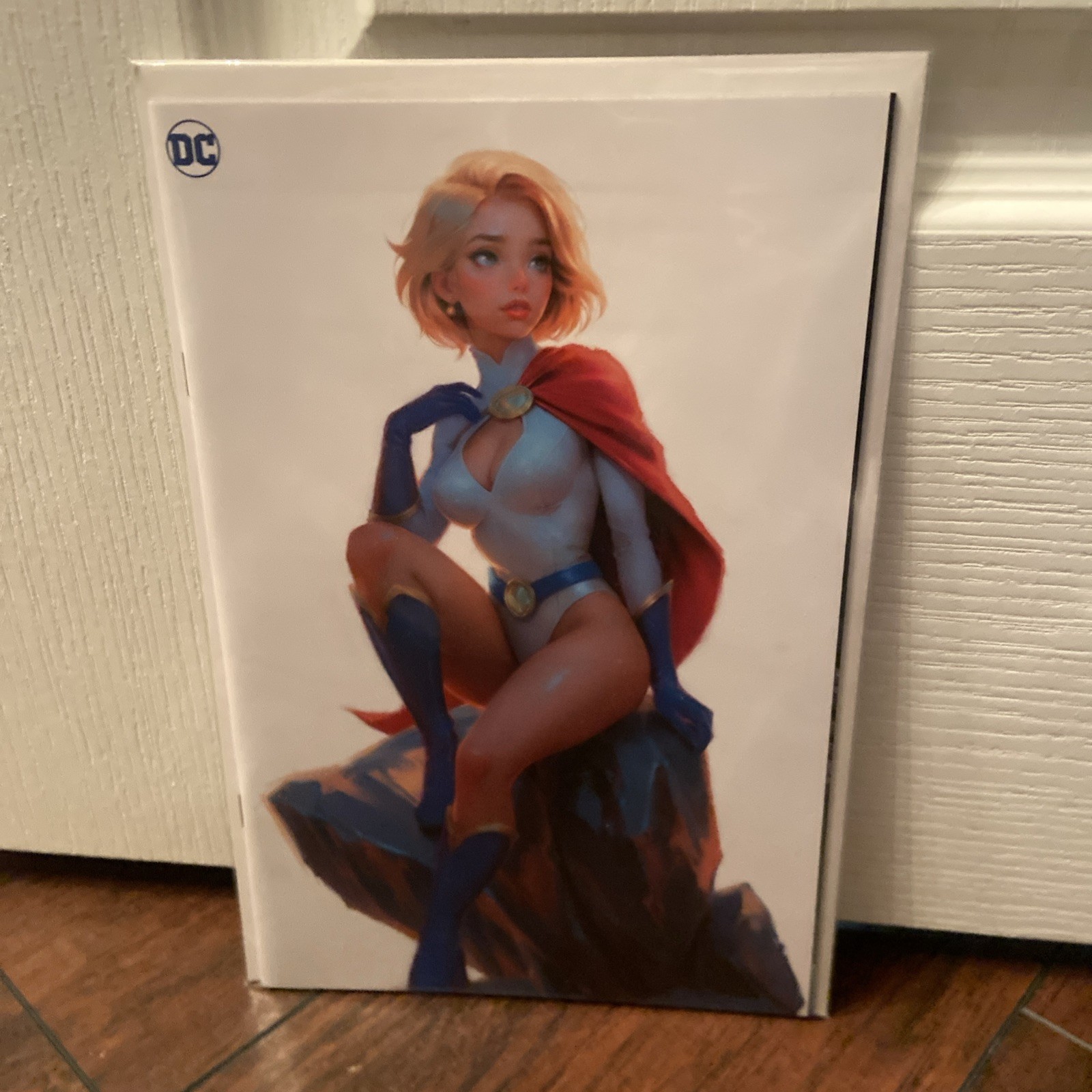 Power Girl #5 Will Jack Megacon White Virgin NM+