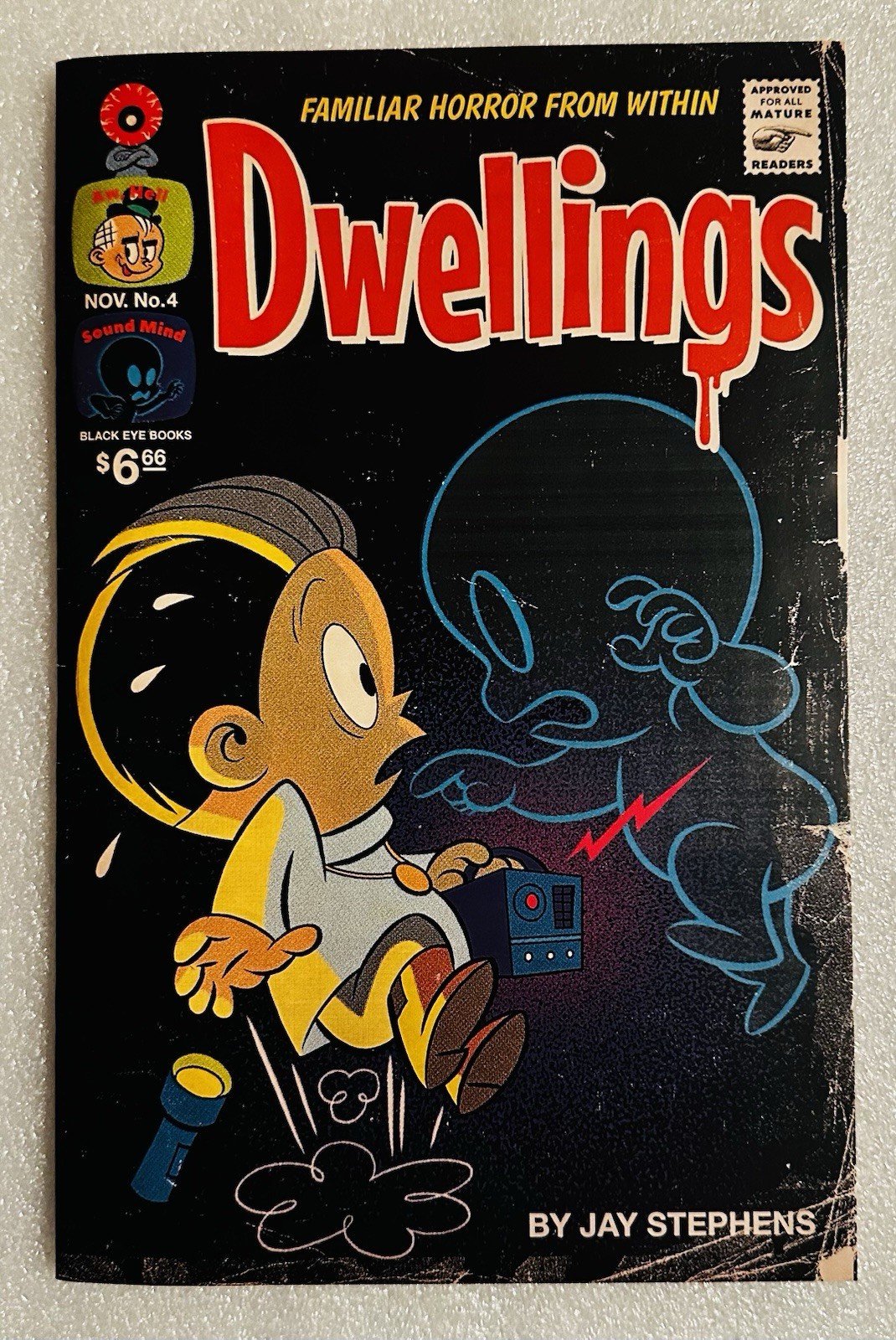 Dwellings #4 NM 1st Print with Poster, Signed Print Black Eye Books Comic 2022