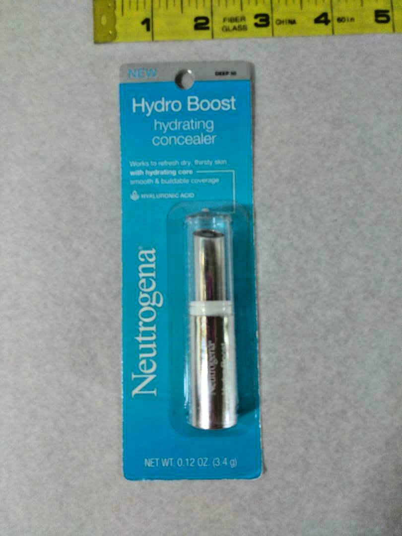 Neutrogena Hydro Boost Hydrating Concealer New .12 OZ ~ Deep 50 ~ Ships FREE