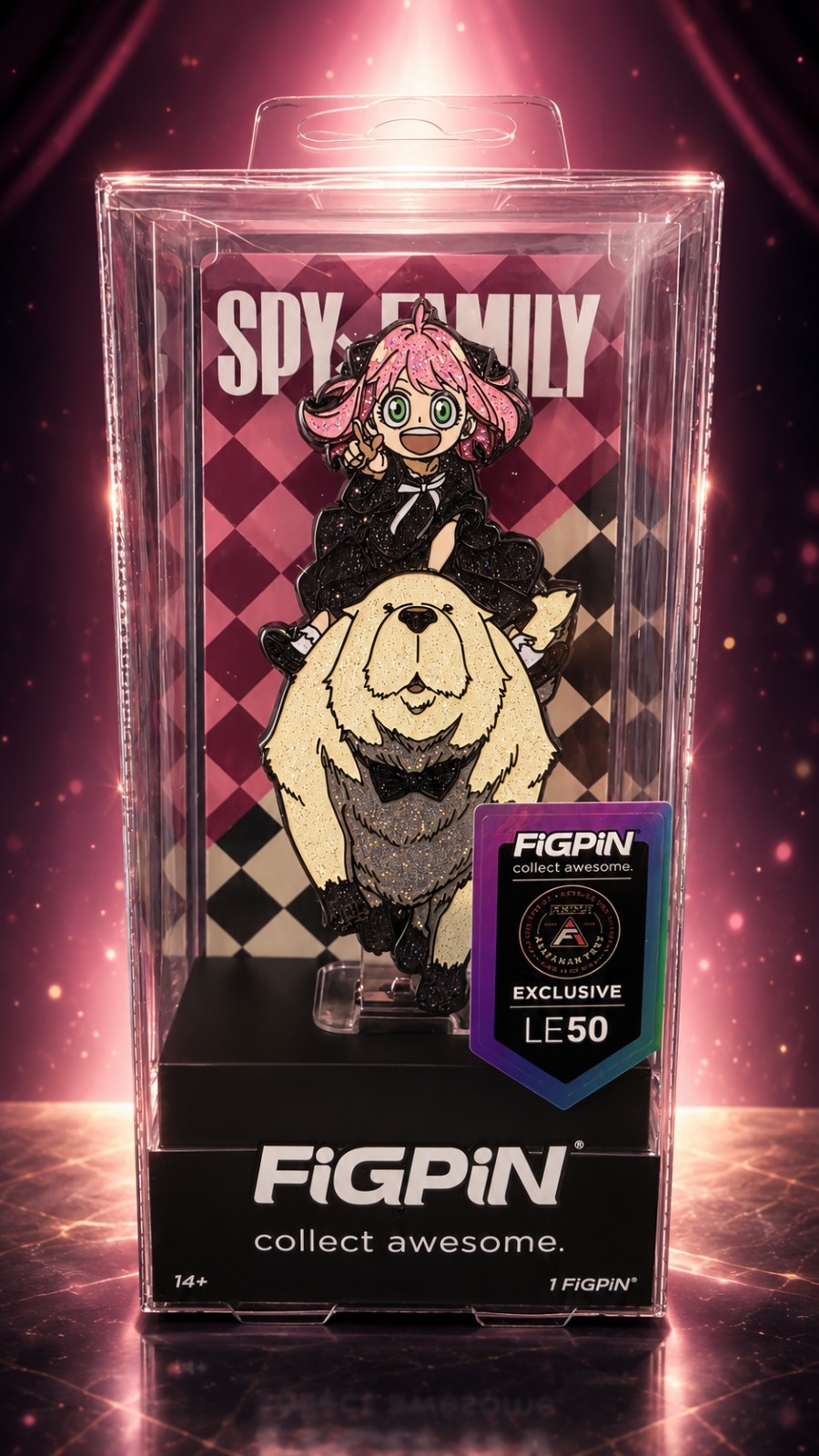 FiGPiN Spy X Family  Anya Forger With Bond #1771 LE50