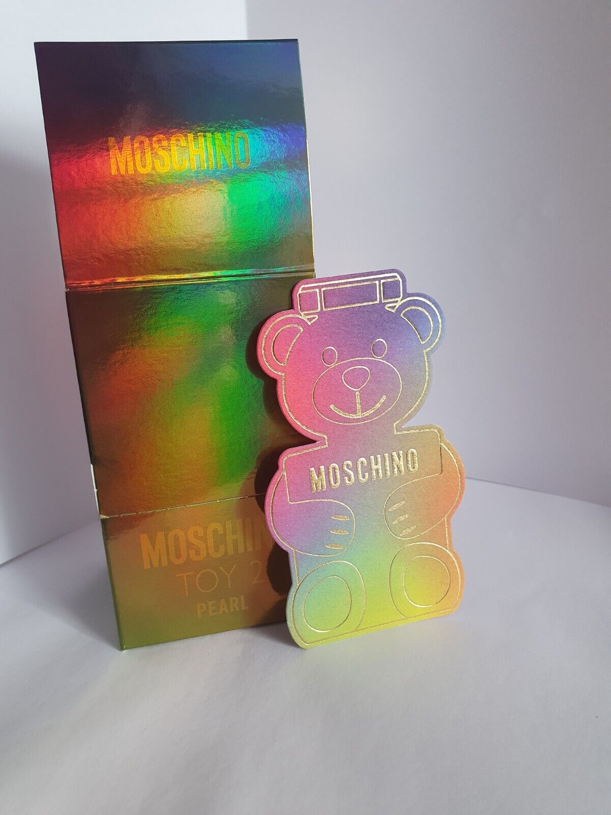 Moschino  Toy 2 Pearl Advertising Blotter Card New Release