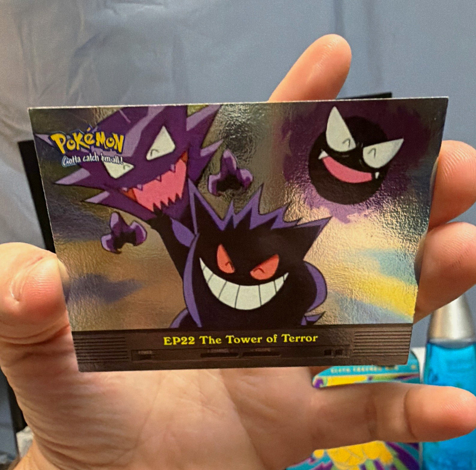 Topps Pokémon 1999 Blue Label Tops  EP22 The Tower of Terror GENGAR 😈
