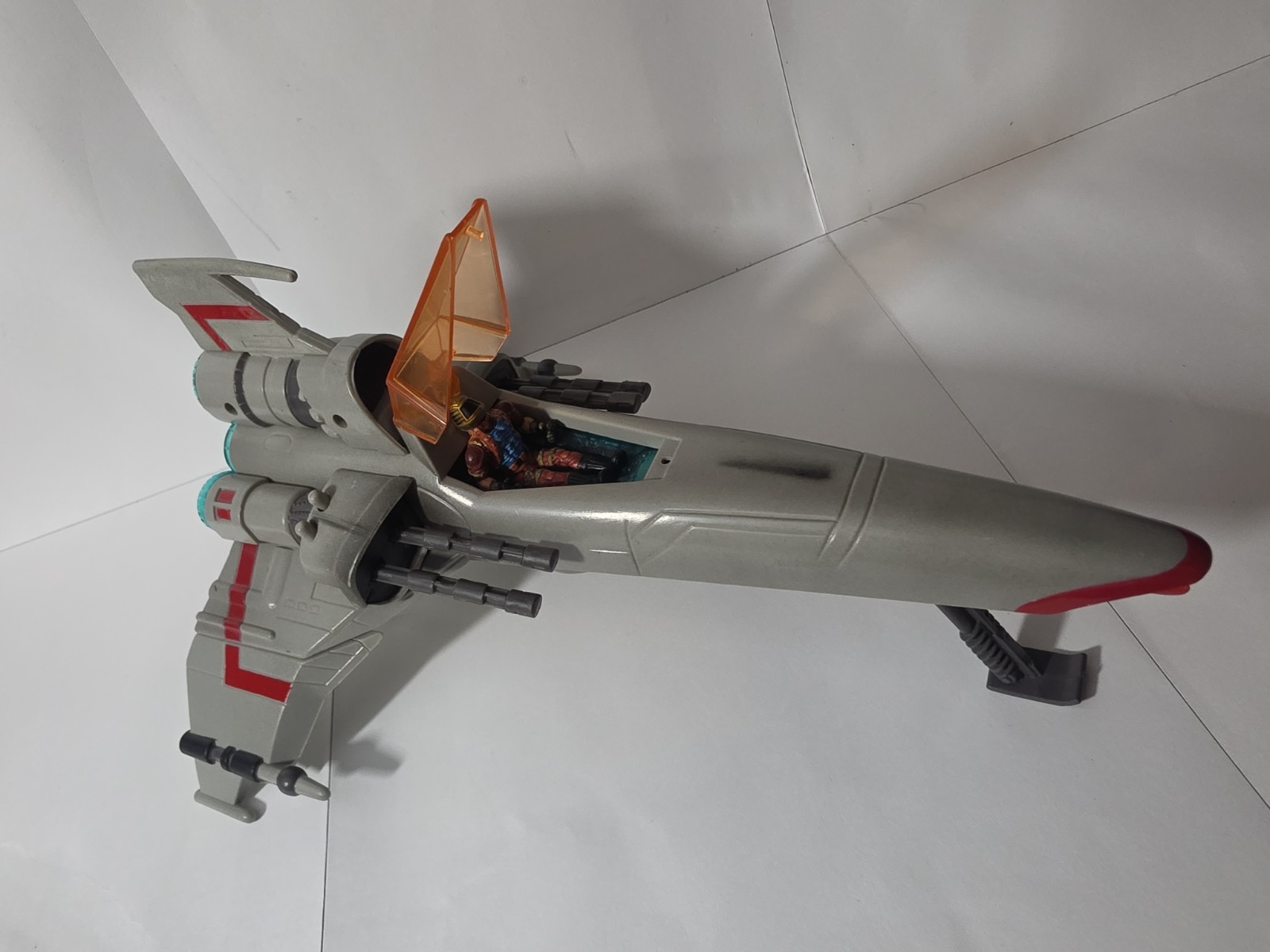 1996 Trendmasters Battlestar Galactica Electronic Colonial Viper 100% Complete